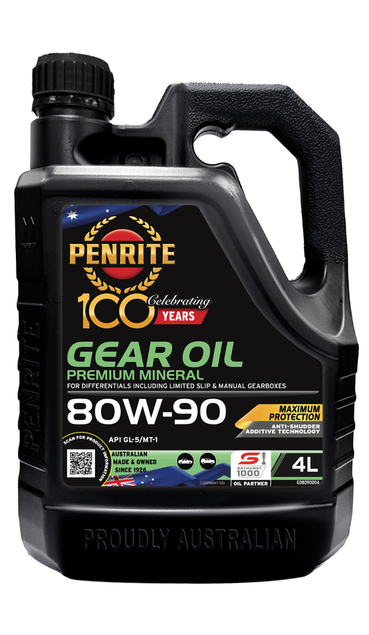 4-Litre-PENRITE  GEAR OIL 80W-90 (Mineral)  GO8090004