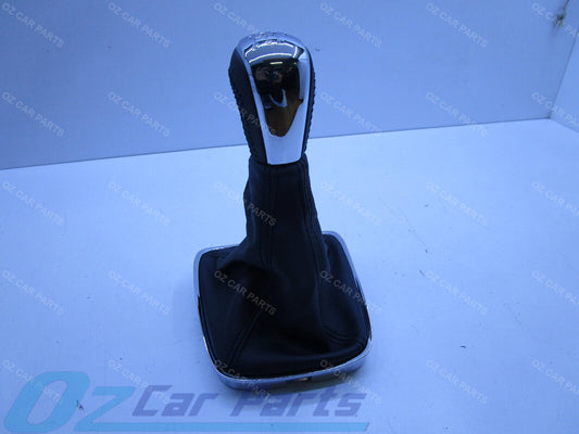 MANUAL GEAR KNOB WITH BOOT COVER FOR HOLDEN COMMODORE VE SS SSV SV8 NEW BLACK