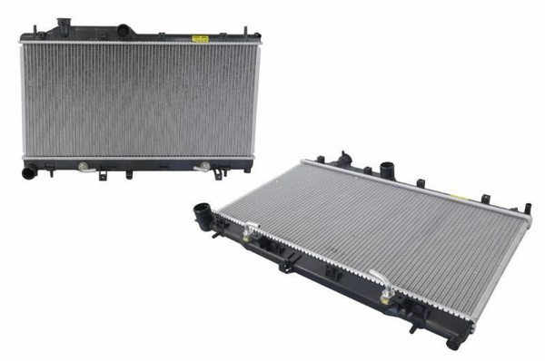 NEW RADIATOR FOR SUBARU IMPREZA GD/GE 2.5 LITRE TURBO AUTO (EJ25) BLEEDER TYPE