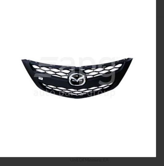 GENUINE FRONT GRILLE FOR MAZDA BT50 10/2011-8/2015 BLACK BT-50