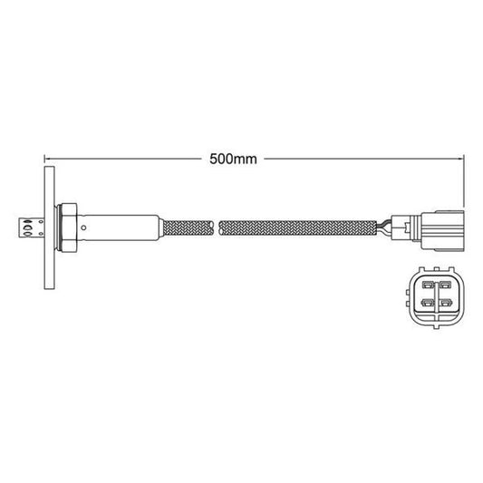 NEW Exhaust O2 Oxygen Sensor FOR Toyota LandCruiser FZJ70 / FZJ75 (4.5L 1FZ-FE