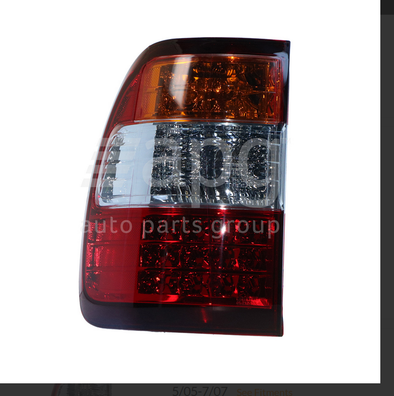 NEW LEFT TAIL LIGHT REAR LAMP FOR TOYOTA LANDCRUISER 100-SERIES 5/05-7/07 WAGON