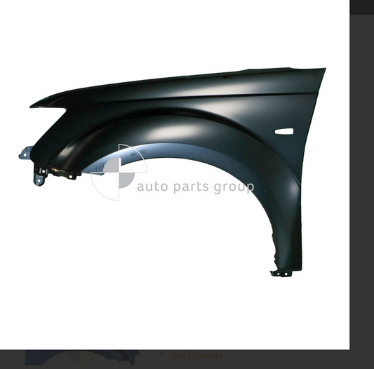 GENUINE LEFT FRONT GUARD FENDER FOR MITSUBISHI OUTLANDER 11/2006-10/2009