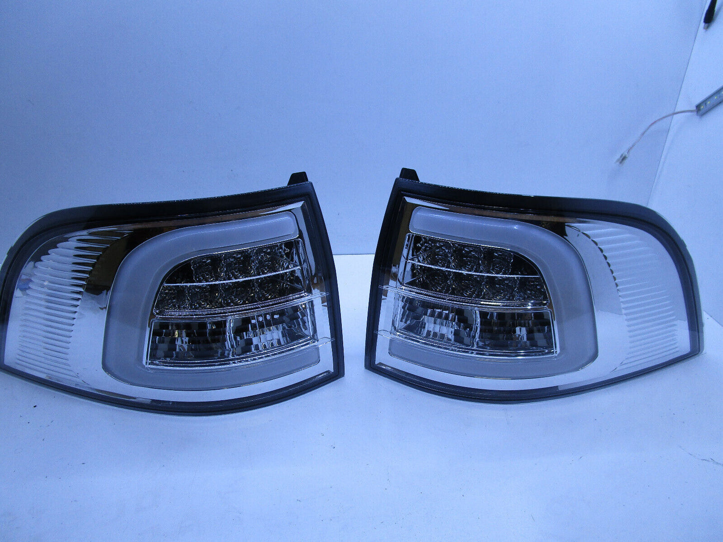 CHROME LED Tail Lights For HOLDEN COMMODORE VE VF STATION WAGON SS SV6 OMEGA SSV