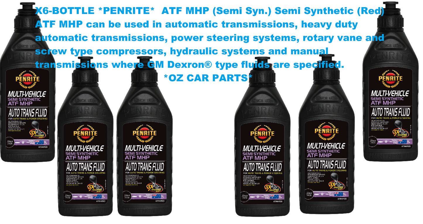 6-L-Automatic Transmission Oil PENRITE ATFMHP001  ATF MHP Semi Synthetic (Red)