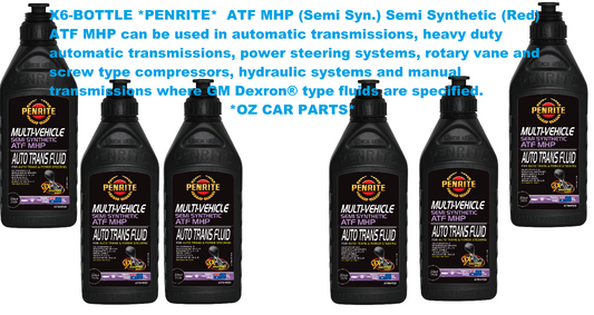 6-L-Automatic Transmission Oil PENRITE ATFMHP001  ATF MHP Semi Synthetic (Red)