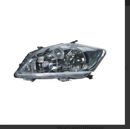 NEW LEFT HEADLIGHT FOR TOYOTA COROLLA ZRE152R 10/09-8/12 HATCH ASCENT/CONQUEST