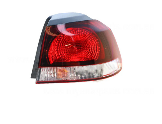 NEW DRIVER SIDE TAIL LIGHT FOR VW VOLKSWAGEN GOLF MK6 A6 10/09-17/13 GTI HATCH