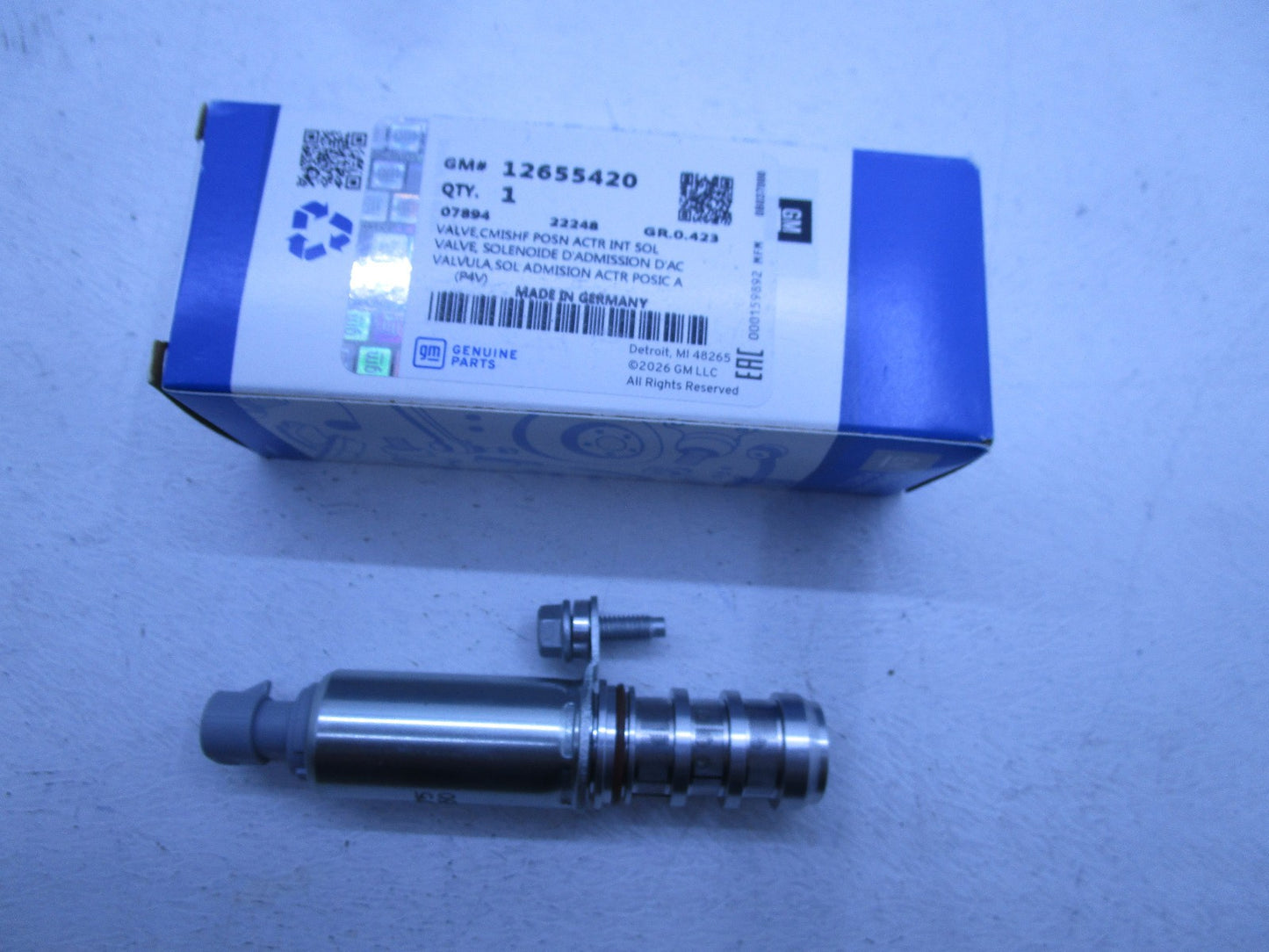 NEW GENUINE Intake Exhaust Camshaft Position Actuator Solenoid Holden Captiva