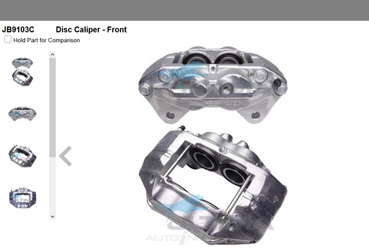 Brake Caliper Disc Caliper LEFT FRONT FOR TOYOTA Hilux KUN26 4X4 SUITS DB1739 PA