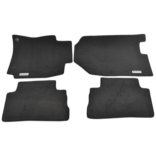 GENUINE FOR Hyundai Kona Tailored Carpet Floor Mats Set of 4 MY17 - MY23