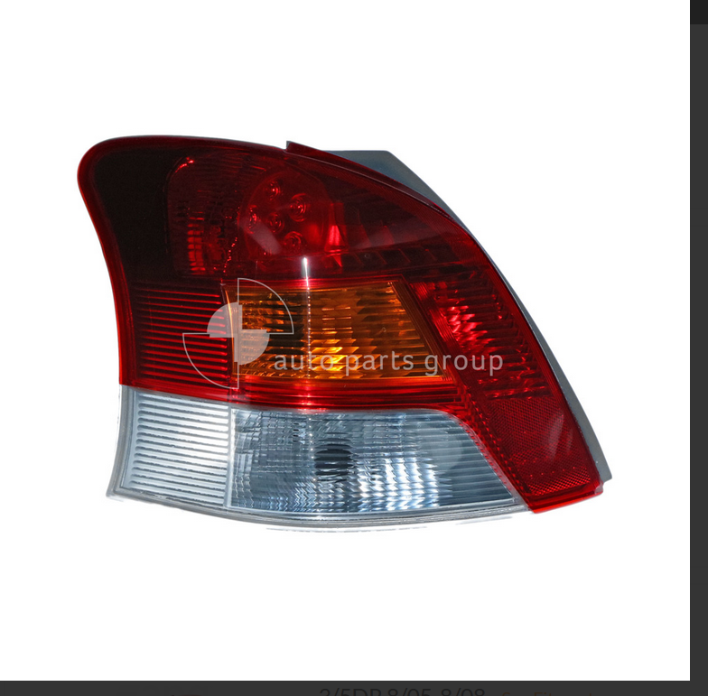 NEW PASSENGER LED TAIL LIGHT REAR LAMP FOR Toyota Yaris NCP90-R 8/2008-7/2011