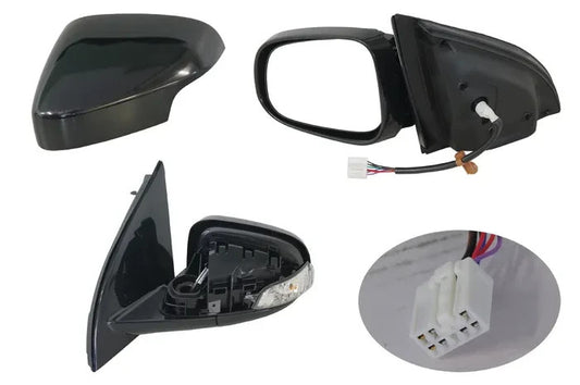 NEW LEFT DOOR MIRROR FOR FORD FALCON FG 02/2008 ~ 08/2014 ELECTRIC WITH LIGHT