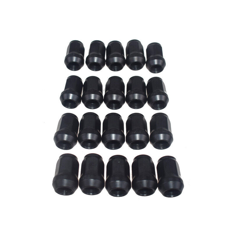 20 Pcs 14mmx1.5 Black Wheel Nuts For Holden Commodore VE VF HSV GTS CLUBSPORT