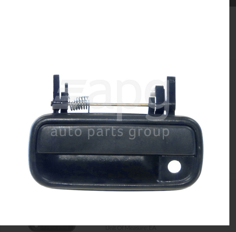 NEW LEFT FRONT OUTER DOOR HANDLE FOR TOYOTA 4 RUNNER SURF 10/1989-9/1991 BLACK