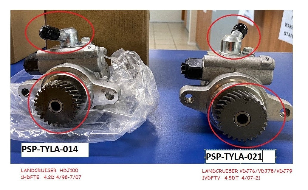 NEW POWER STEERING PUMP FOR TOYOTA LANDCRUISER VDJ70 SERIES 04/07-2021 4.5L DIES