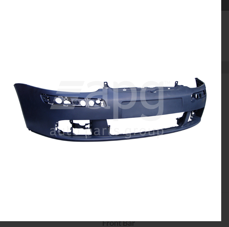 GENUINE FRONT BAR COVER BUMPER FOR VW VOLKSWAGEN GOLF MK5 A5 7/2004-2/2009
