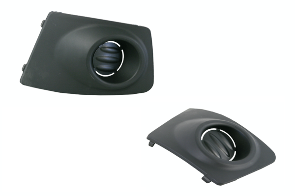 NEW RIGHT SIDE FOG LIGHT COVER BEZEL FOR MITSUBISHI TRITON MN 09/2009-12/2014