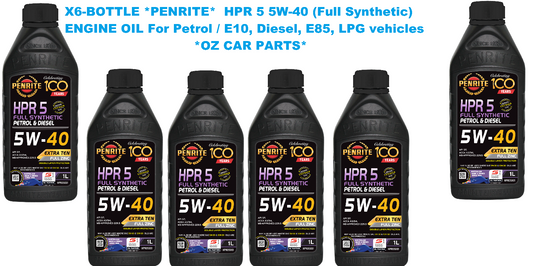 X6-BOTTLE HPR 5 5W-40 (Full Synthetic) ENGINE OIL *PENRITE* HPR05001