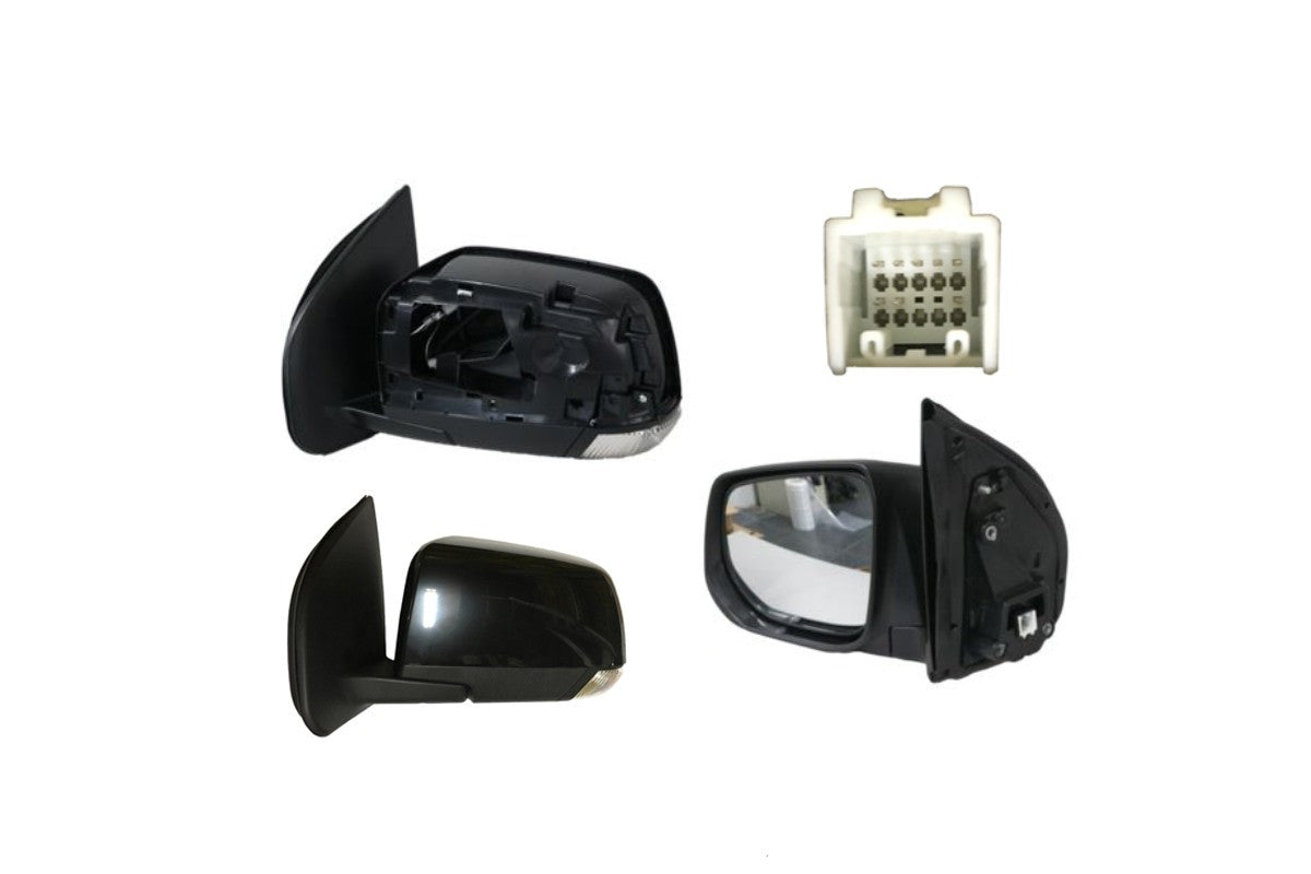 NEW LEFT SIDE DOOR MIRROR FOR HOLDEN COLORADO TRAILBLAZER 8-PIN FOLDING-SERIES-1