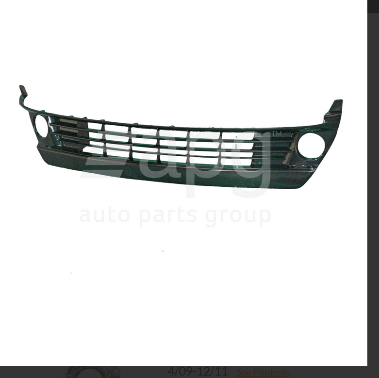 NEW FRONT BAR GRILLE FOR Toyota Prius ZVW30R 4/2009-12/2011 BLACK