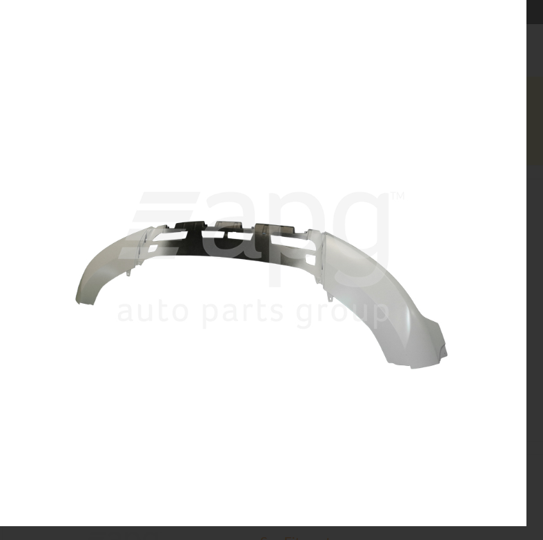 GENUINE FRONT BUMPER BAR MOULD APRON FOR Audi Q3 8U TSFI Quattro 8/2015-9/2019