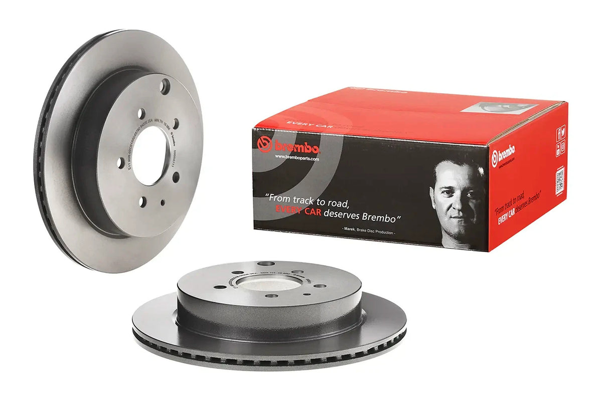 Brembo REAR Disc Brake Rotor FOR Mazda CX-7 2.3L ER MZR DISI Turbo  *302MM-DISC