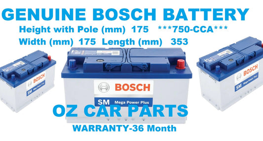 GENUINE BOSCH BATTERY FOR 750-CCA WARRANTY-36 Month