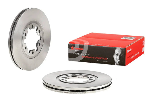 Brembo FRONT Disc Brake Rotor FOR Ford Courier 2.5L PE TD 1999-2002