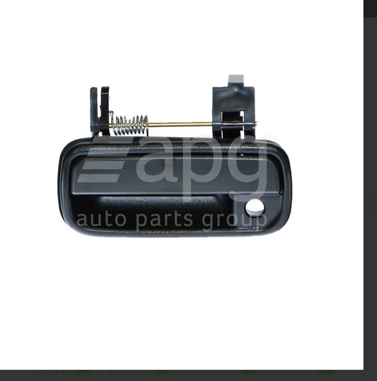 NEW LEFT FRONT OUTER DOOR HANDLE BLACK FOR TOYOTA HILUX LN167R 10/1997-8/2000