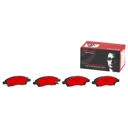 Brembo FRONT Brake Pad Set For Nissan Almera (N17 1.5L Sedan, 2012â€“2013)