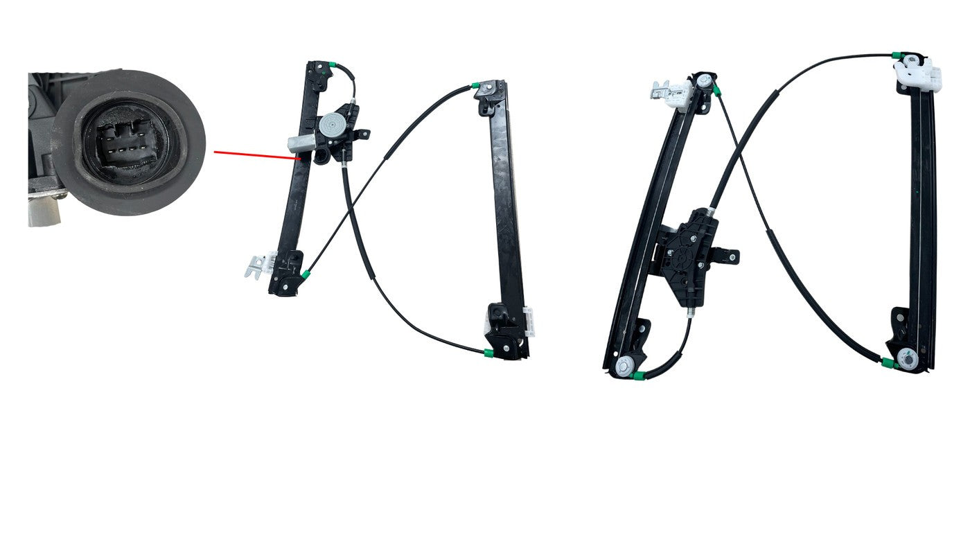 NEW LEFT FRONT WINDOW REGULATOR FOR NISSAN PATHFINDER R52 10/2013 ~ 2020 6-PIN