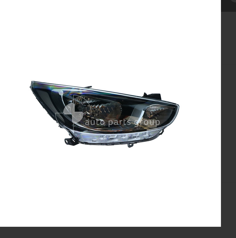 NEW RIGHT HEADLIGHT FOR HYUNDAI ACCENT RB 7/2011-10/2013