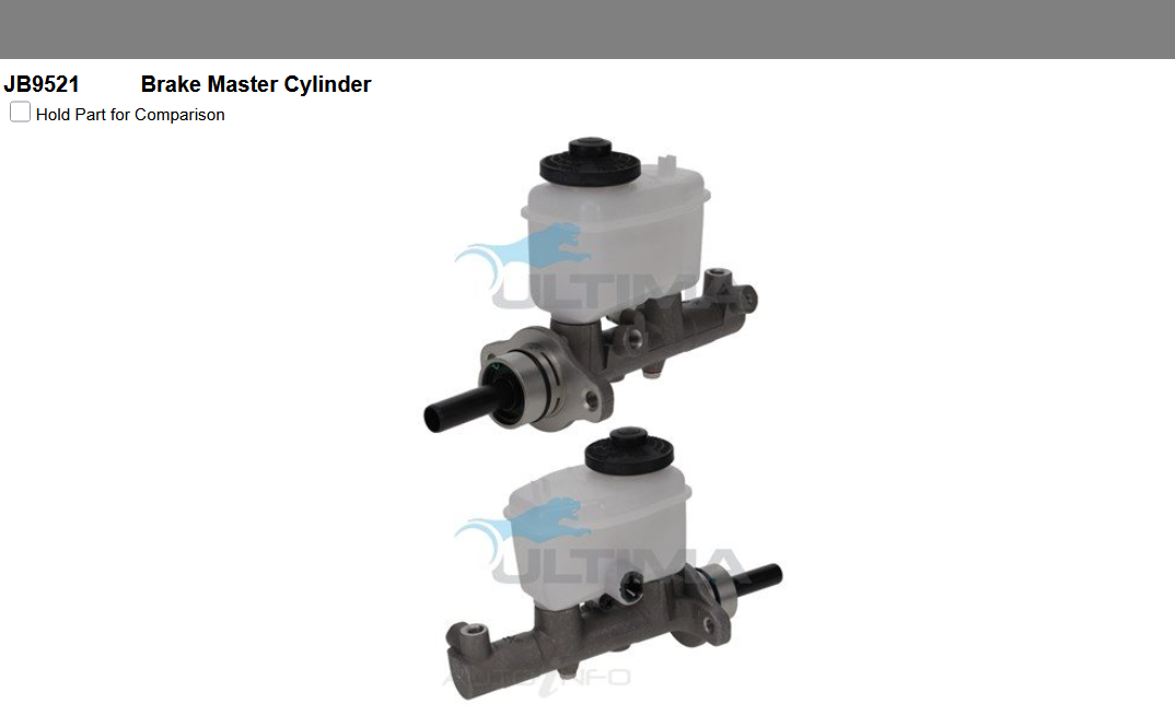 NEW Brake Master Cylinder For TOYOTA Landcruiser FZJ105 HZJ105 HDJ100 *JB9521*