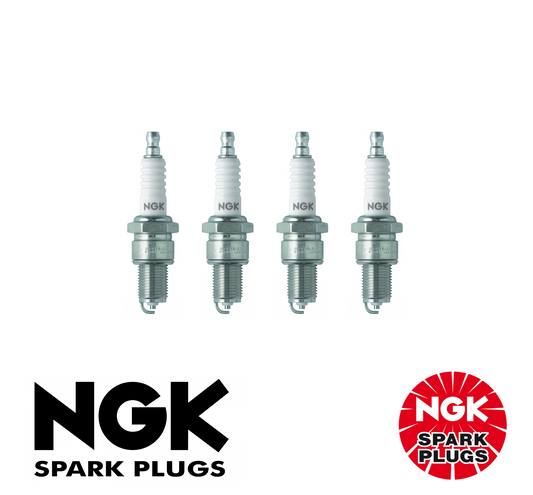 4x GENUINE NGK SPARK PLUG SET FOR Suzuki LJ80 4WD 0.8L (F8A) 797cc