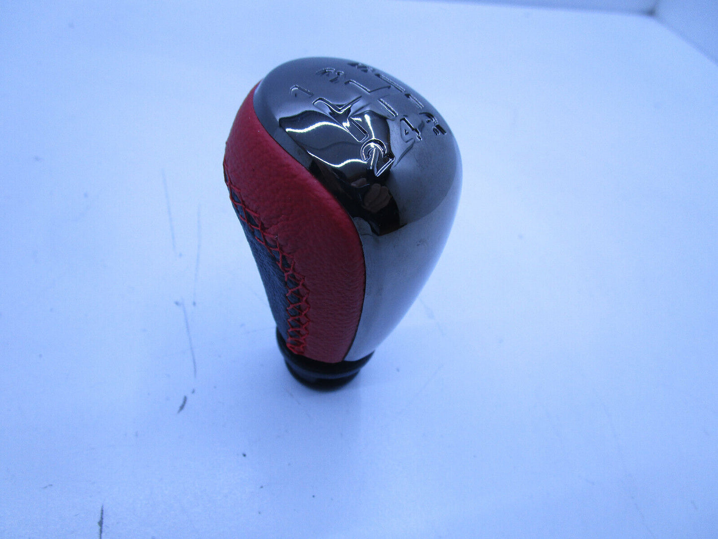 BLACK RED LEATHER MANUAL GEAR KNOB FOR HOLDEN VU UTE V6 HOLDEN COMMODORE VY UTE