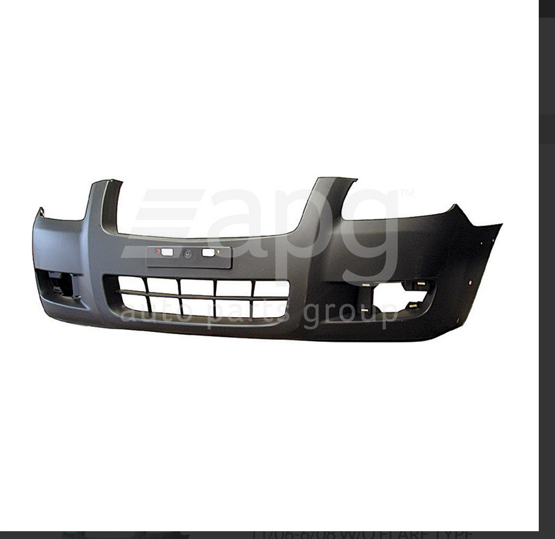 NEW FRONT BAR COVER FOR MAZDA BT50 11/2006-6/2008 WITHOUT FLARE TYPE