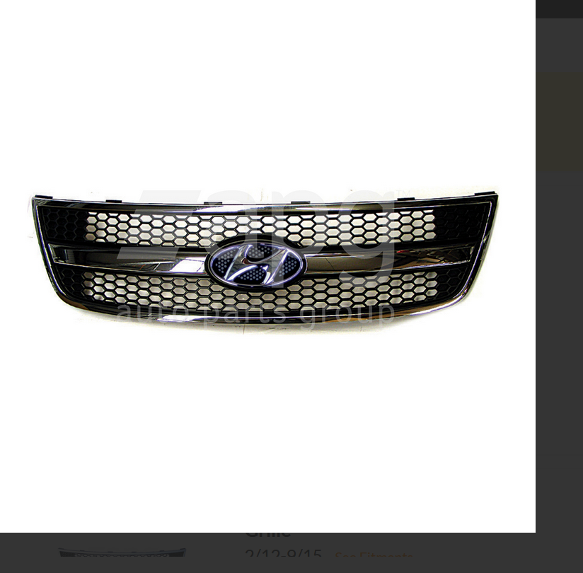 GENUINE FRONT GRILLE FOR HYUNDAI IMAX 2/2008-9/2015 I-MAX