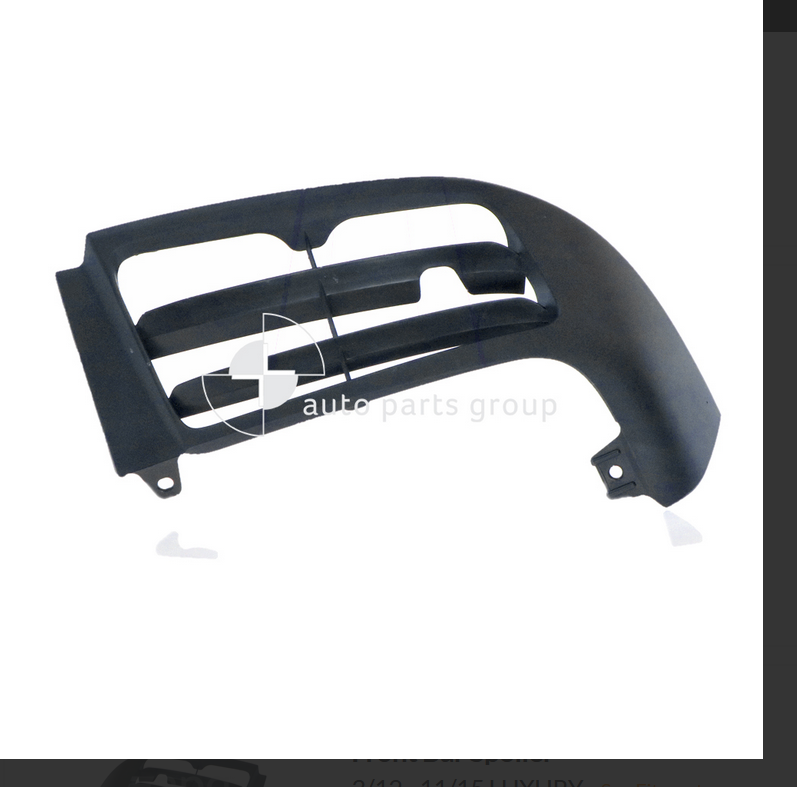 Genuine Front Bar LEFT Mould Spoiler FOR Lexus RX350 GGL15 3/12-11/15 LUXURY