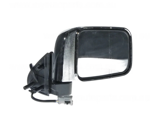 DOOR MIRROR DRIVERS SIDE ELECTRIC WITHOUT INDICATOR FOR NISSAN NAVARA 10/01-4/15