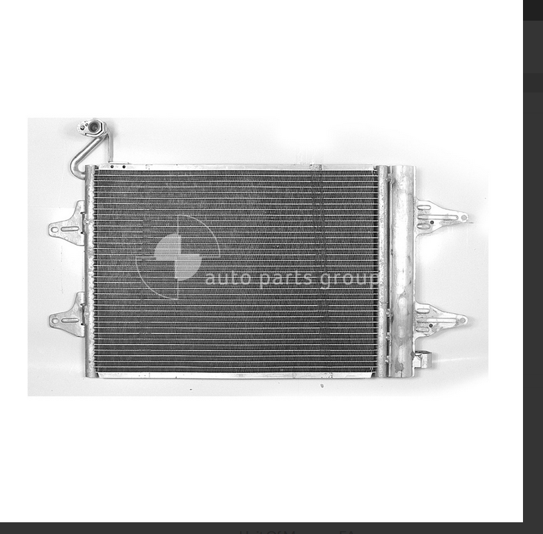 NEW AC CONDENSER FOR Volkswagen Polo 9N 7/2002-10/2005 1.4L AHW 1.6L BCDA 4CYL