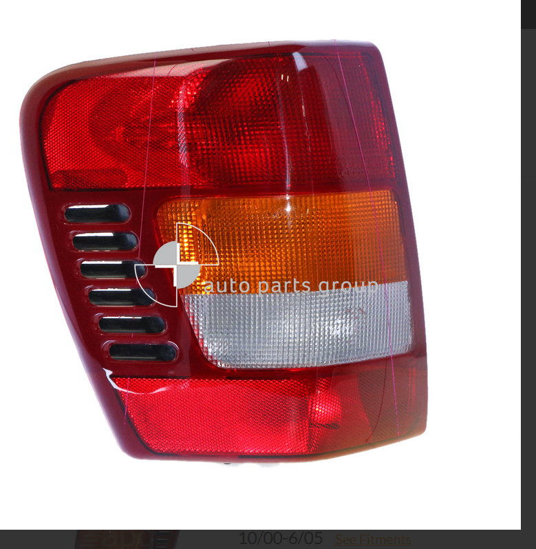 NEW LEFT TAIL LIGHT REAR LAMP FOR Jeep Grand cherokee Laredo 10/2000-6/2005