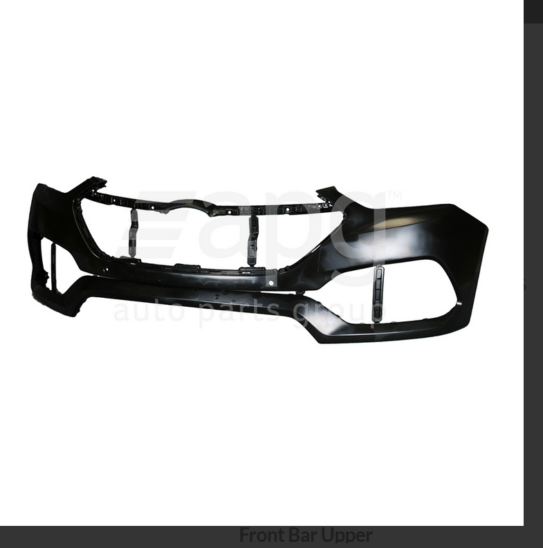 GENUINE FRONT BUMPER BAR UPPER FOR HYUNDAI SANTA FE 11/15-3/18 ELITE W/O WASHER