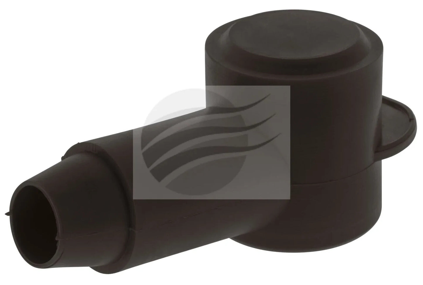X2 NEW TERMINAL COVER INSULATOR CAPPED FOR ALTERNATOR STARTER BATTERY 26mm BLACK