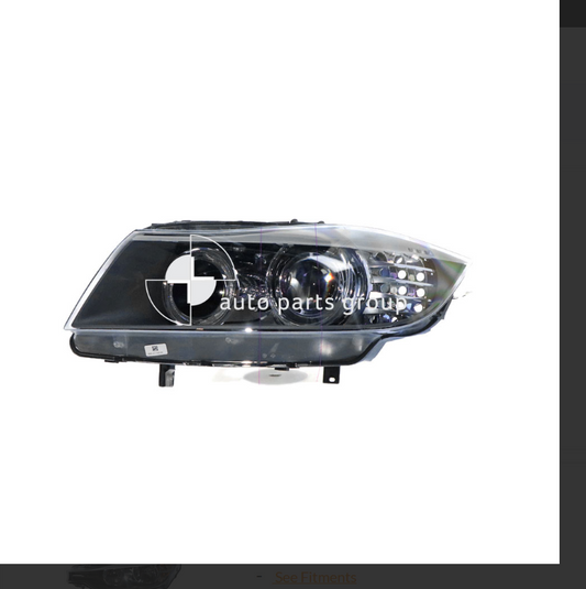 NEW LEFT HEADLIGHT FOR BMW 3-SERIES 10/2009-3/2010 SEDAN WAGON XENON TYPE