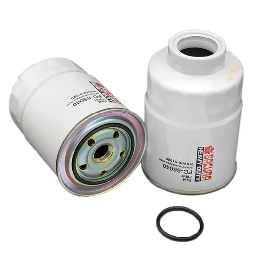 FUEL FILTER FOR Kubota HHV0051920 FITS Z884 WCF243 1770A172 1770 A253