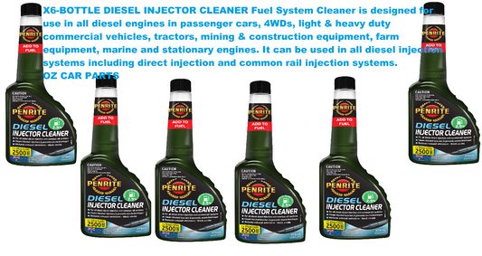 X6-BOTTLE DIESEL INJECTOR CLEANER   *PENRITE* ADDIC375