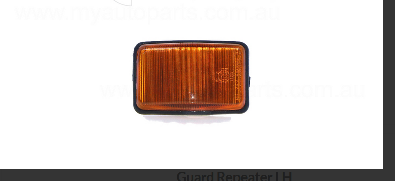 NEW PAIR GUARD BLINKER FLASHER FOR HOLDEN NOVA LE LF 8/1989-9/1994 AMBER