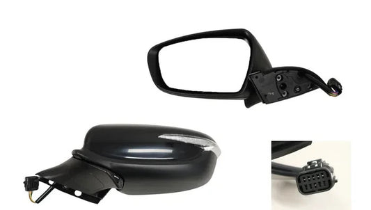 NEW LEFT DOOR MIRROR FOR KIA CERATO YD 08/2013-03/2016 WITH HEATED+LIGHT 6-PIN