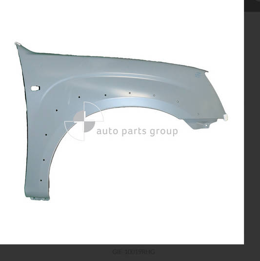 NEW RIGHT FRONT GUARD FOR ISUZU-RODEO 10/06-6/08 DX/LX SPACE/DUAL CAB W/FLARE &